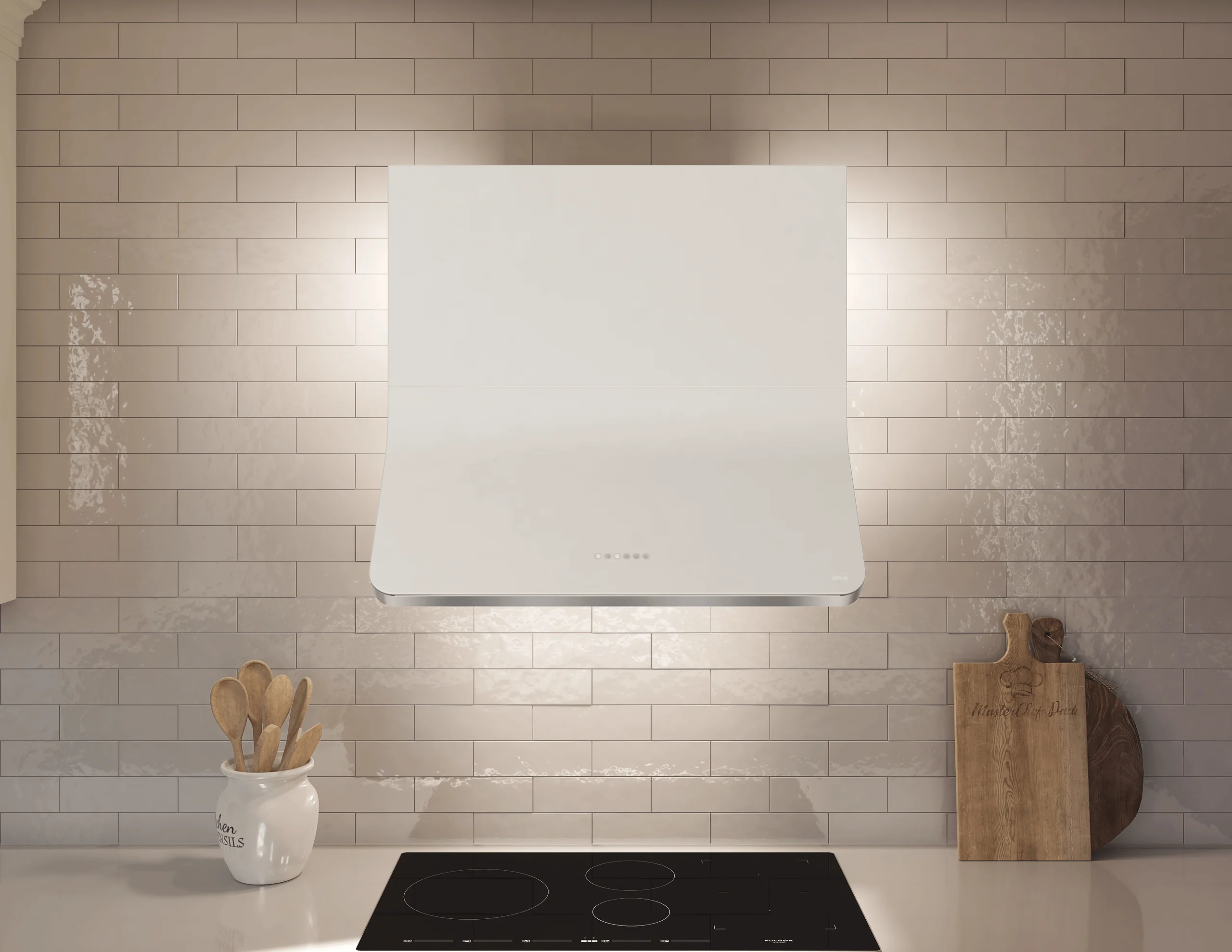 Zephyr DHZM90AMWX Horizon, 90cm, Matte White, BODY ONLY - Image 9