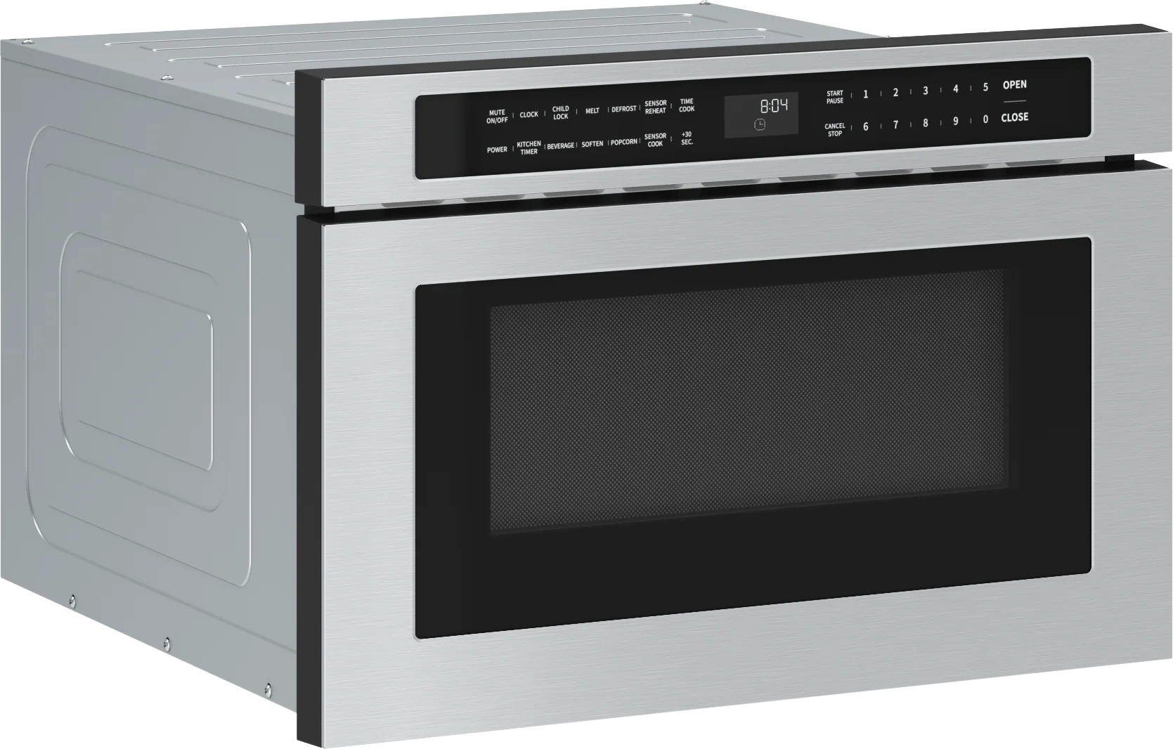 Zephyr MWD2401AS Microwave Drawer, 24in, Built-In, SS, 1.2 cu. ft. - Image 2