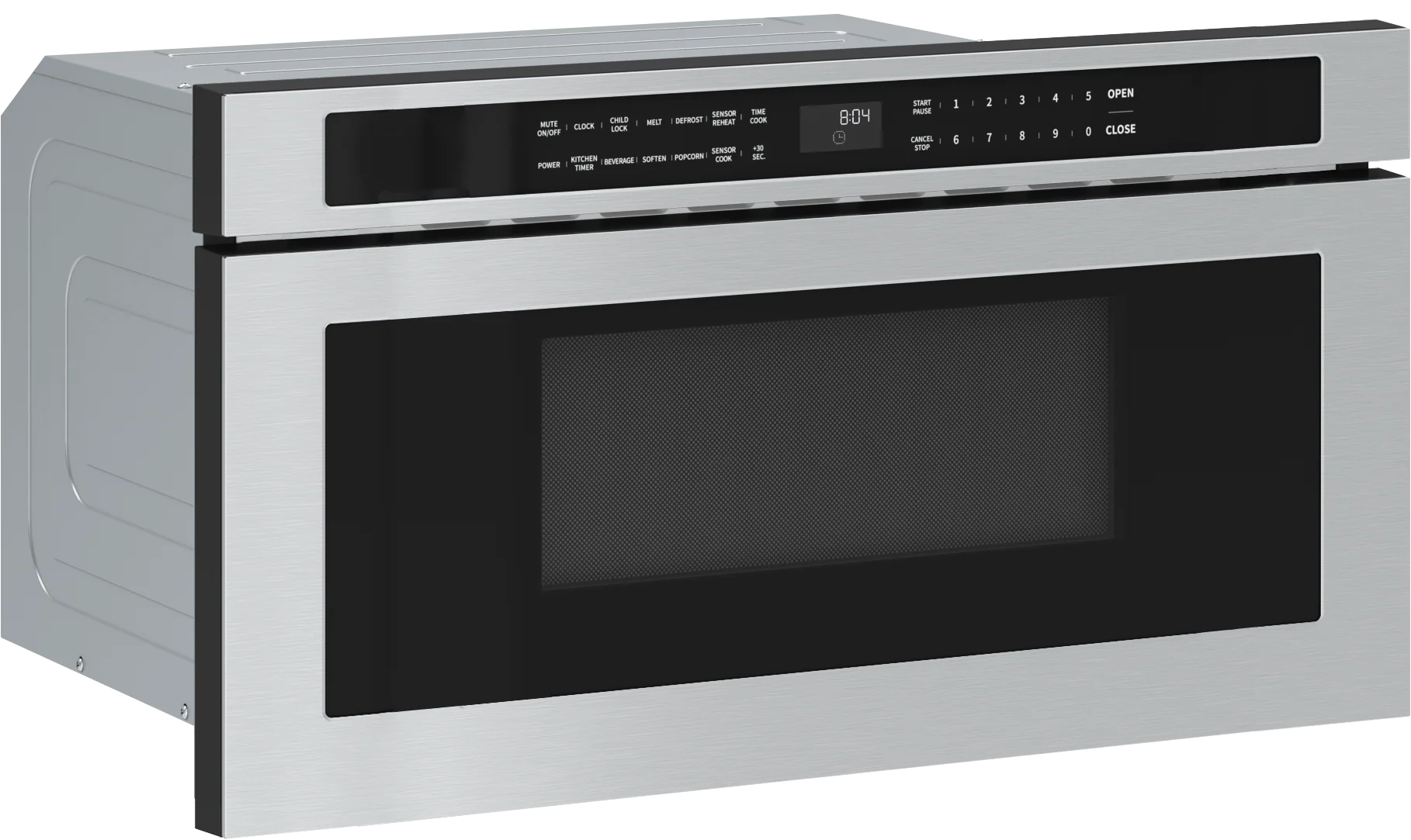 Zephyr MWD3001AS Microwave Drawer, 30in, Built-In, SS, 1.2 cu. ft. - Image 2