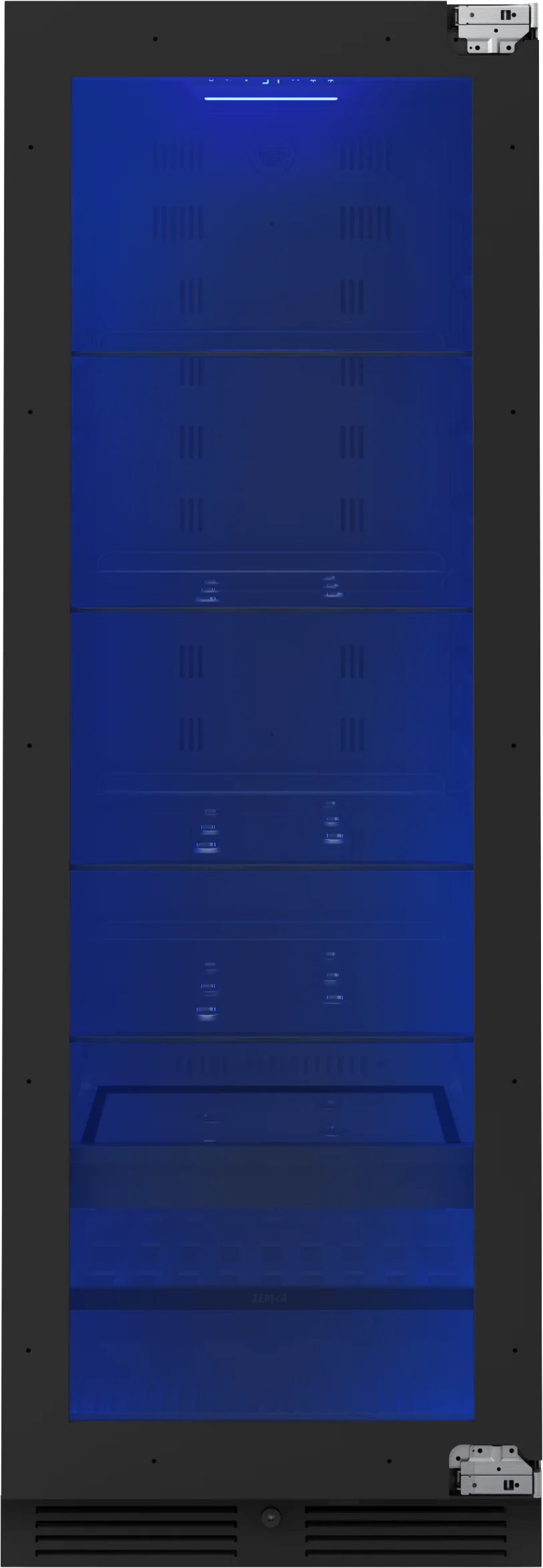 Zephyr PRB24F01BPG Presrv Beverage Cooler, 24in Full Size, Panel Ready+Glass, Reversible Door, 1 Zone - Image 3