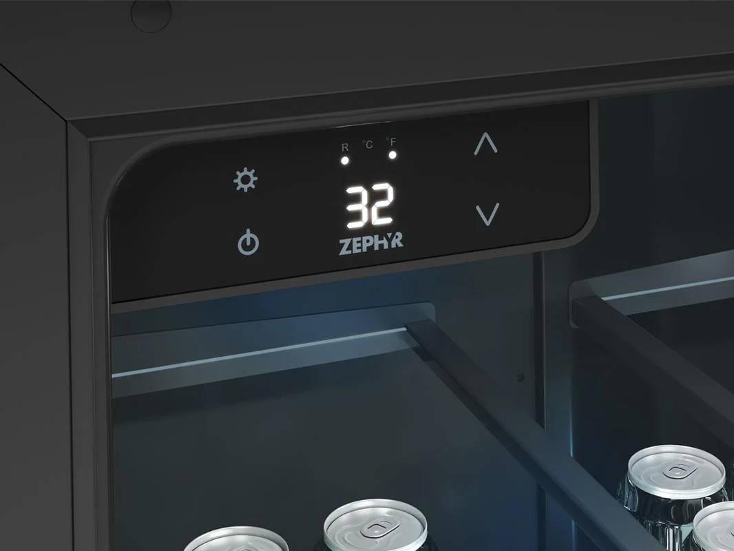 PRKB24C01ASOD Presrv Outdoor Kegerator & Beverage Cooler, 24in Under Cabinet, SS+Glass, Reverse Door, 1 Zone - Image 11