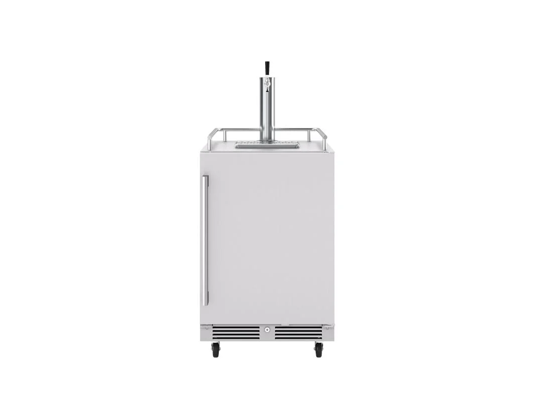 PRKB24C01ASOD Presrv Outdoor Kegerator & Beverage Cooler, 24in Under Cabinet, SS+Glass, Reverse Door, 1 Zone - Image 4