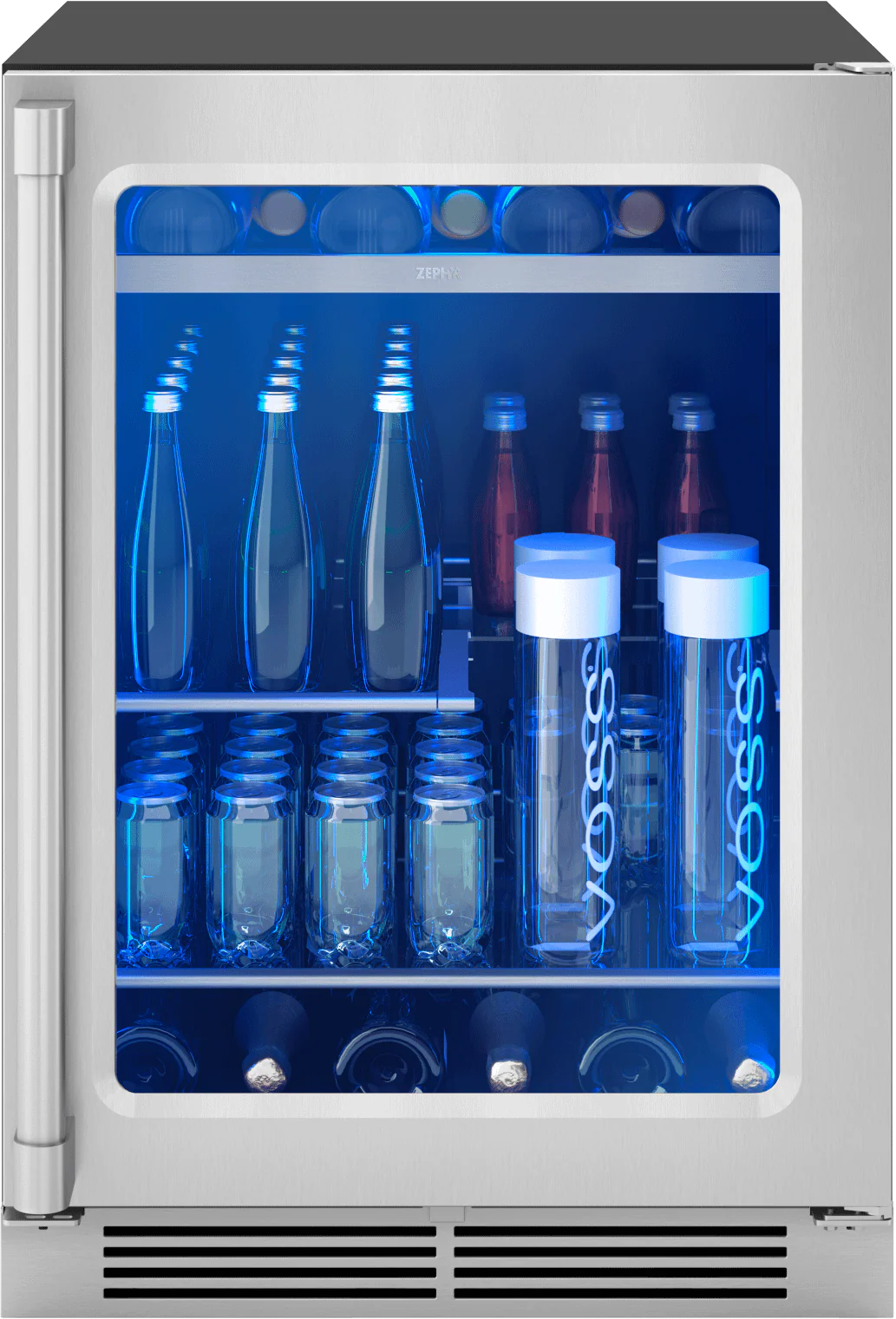 Zephyr PRPB24C01BG Presrv Pro Beverage Cooler, 24in Under Cabinet, SS+Glass, Reverse Door, 1 Zone - Image 17