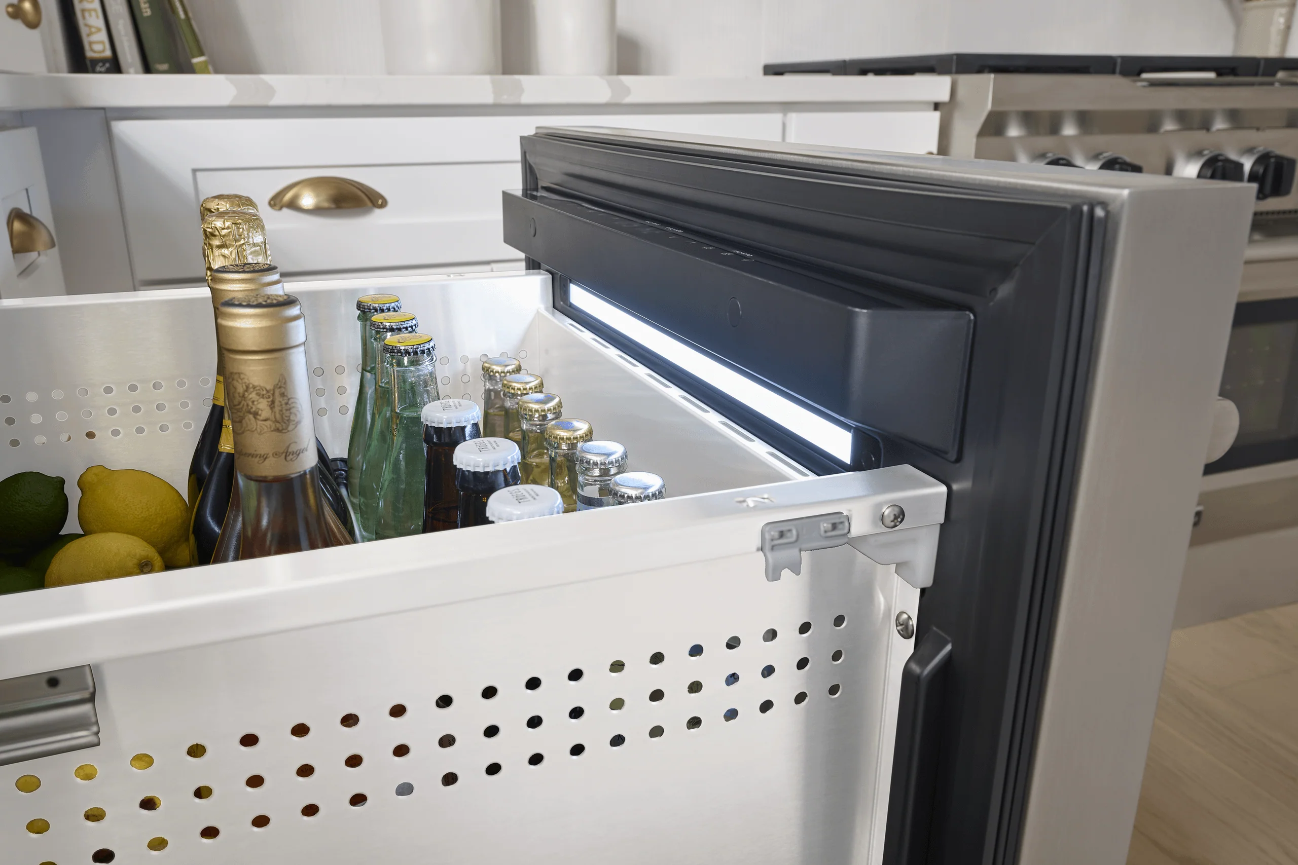 Zephyr PRRD24C1AS Presrv Refrigerator Drawers, 24in Compact, SS, 1 Zone - Image 14