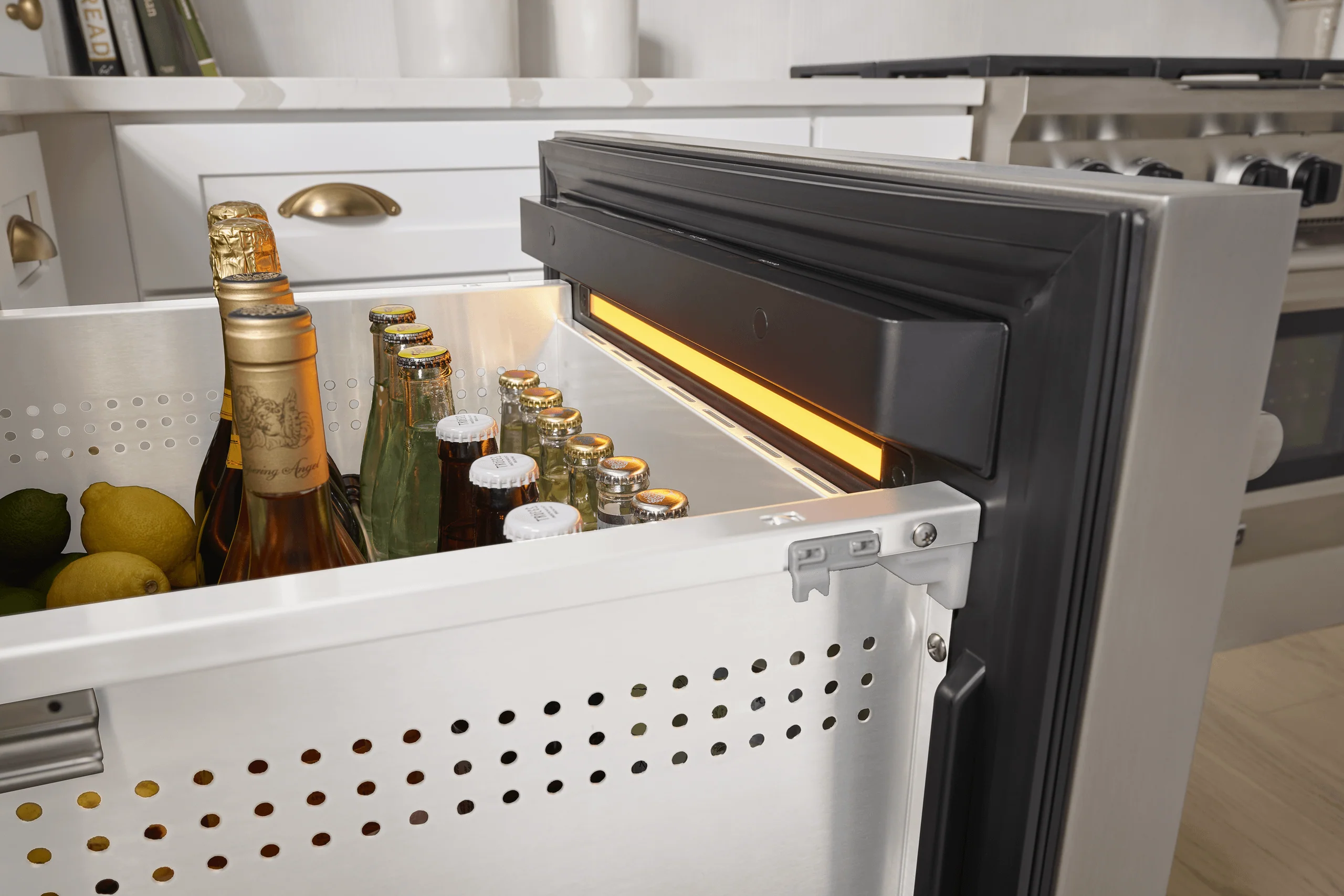 Zephyr PRRD24C1AS Presrv Refrigerator Drawers, 24in Compact, SS, 1 Zone - Image 15