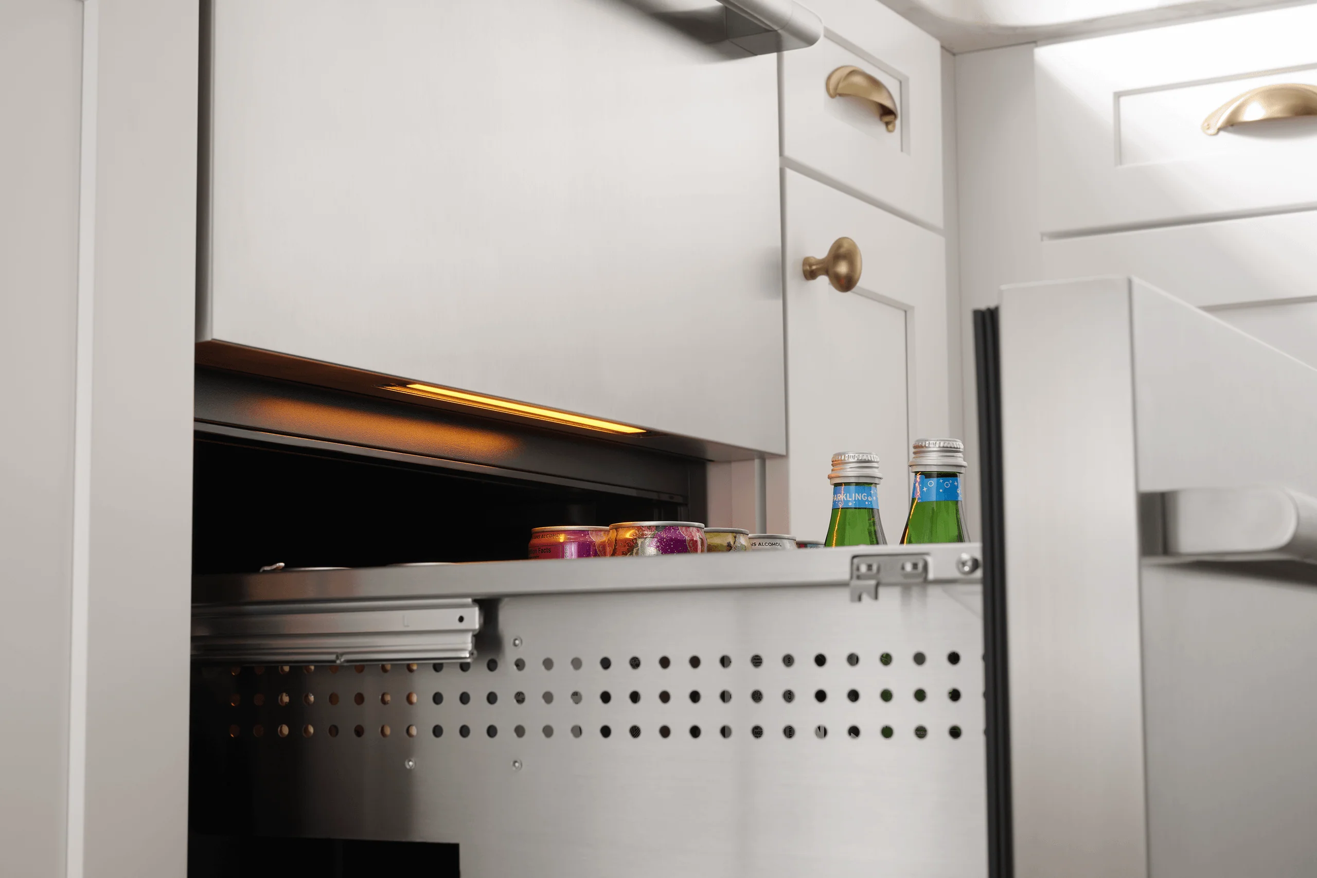 Zephyr PRRD24C2AS Presrv Refrigerator Drawers, 24in Compact, SS, 2 Zone - Image 14