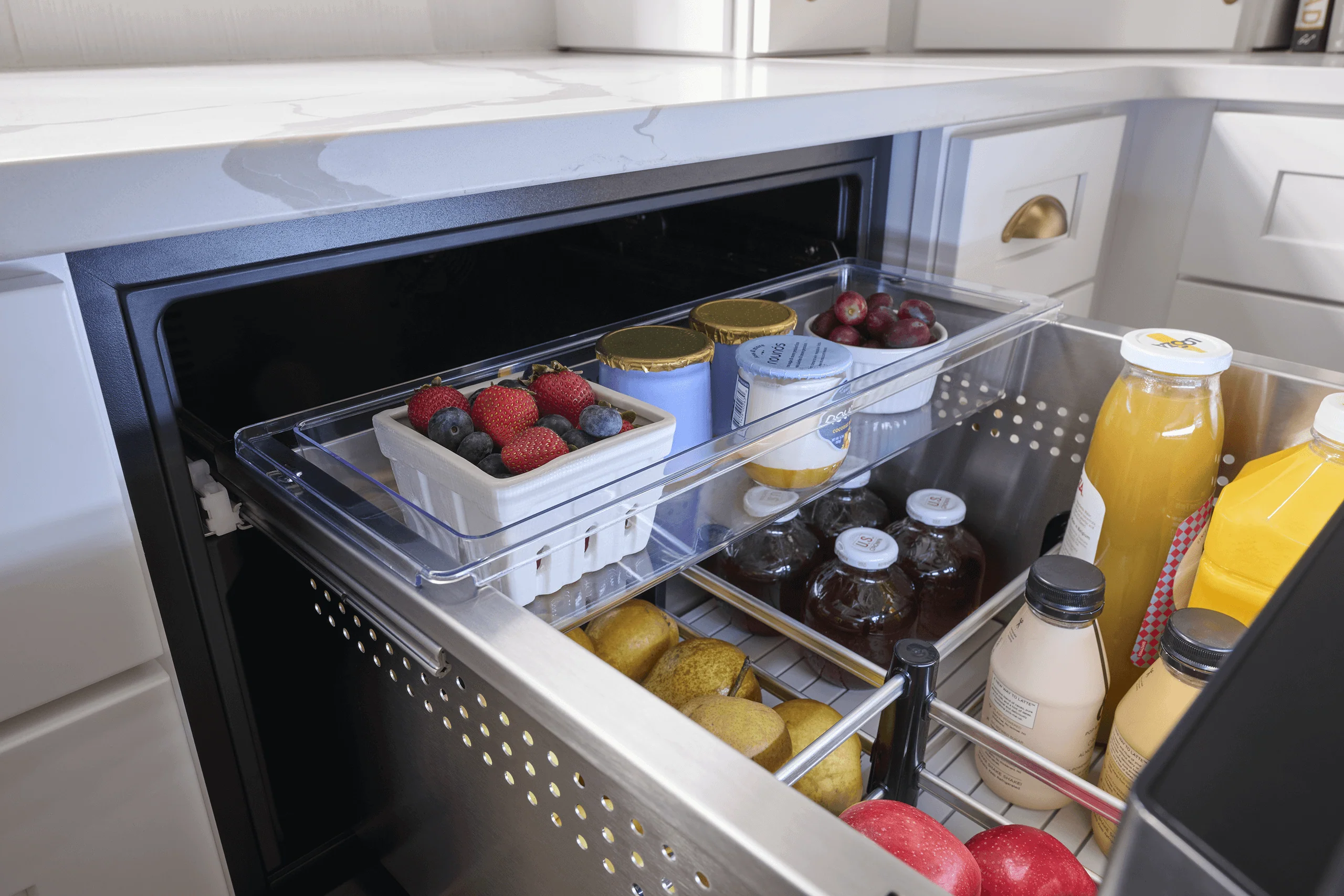 Zephyr PRRD24C2AS Presrv Refrigerator Drawers, 24in Compact, SS, 2 Zone - Image 24