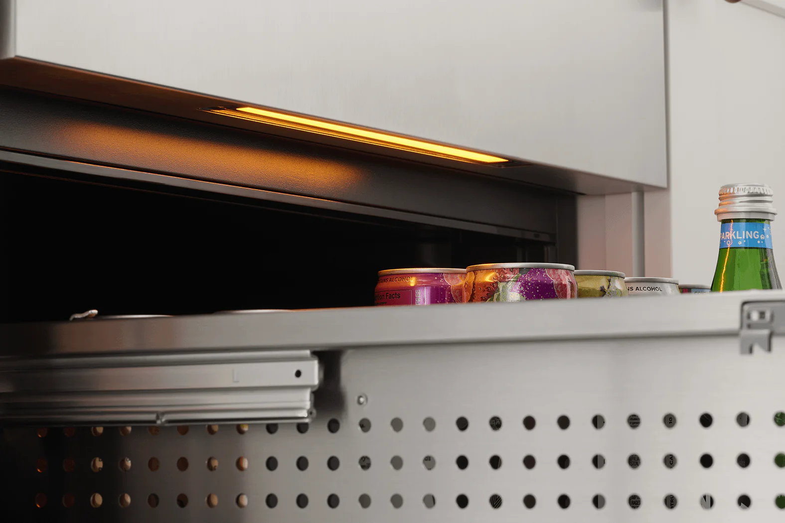 Zephyr PRRD24C2ASOD Presrv Refrigerator Drawers, 24in Compact, Outdoor, SS, 2 Zone - Image 13