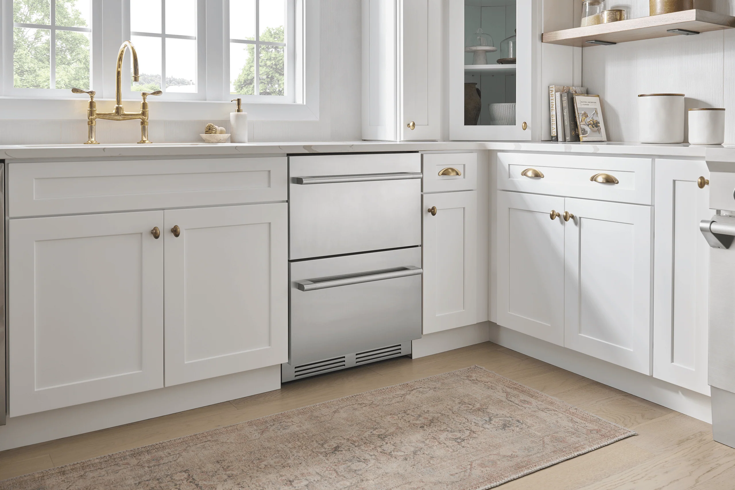 Zephyr PRRFD24C2AS Presrv Refrigerator Freezer Drawers, 24in, SS - Image 6
