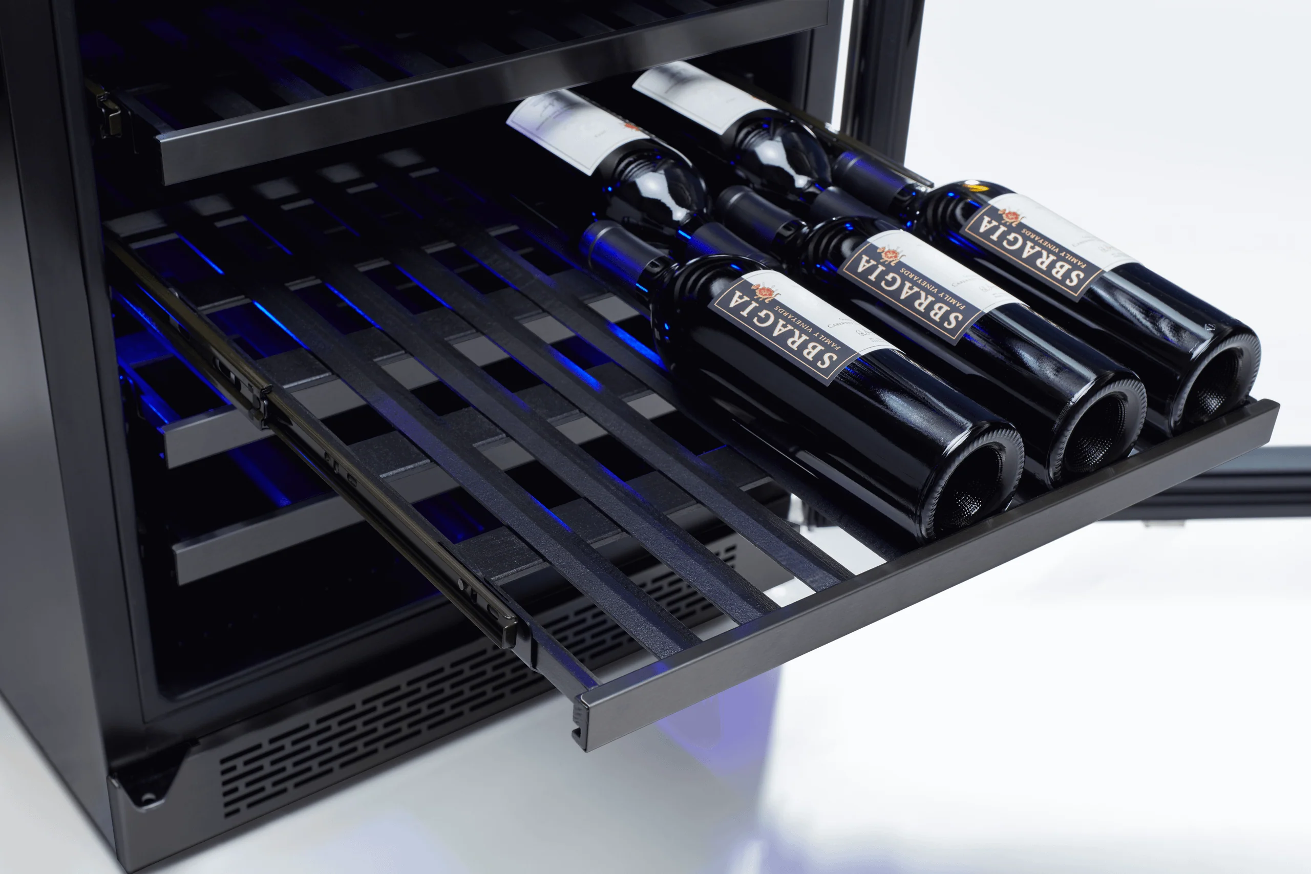 Zephyr PRW24C02BBSG Presrv Wine Cooler, 24in UC, Blk SS+Gls,Rvs Dr, 2Z - Image 8