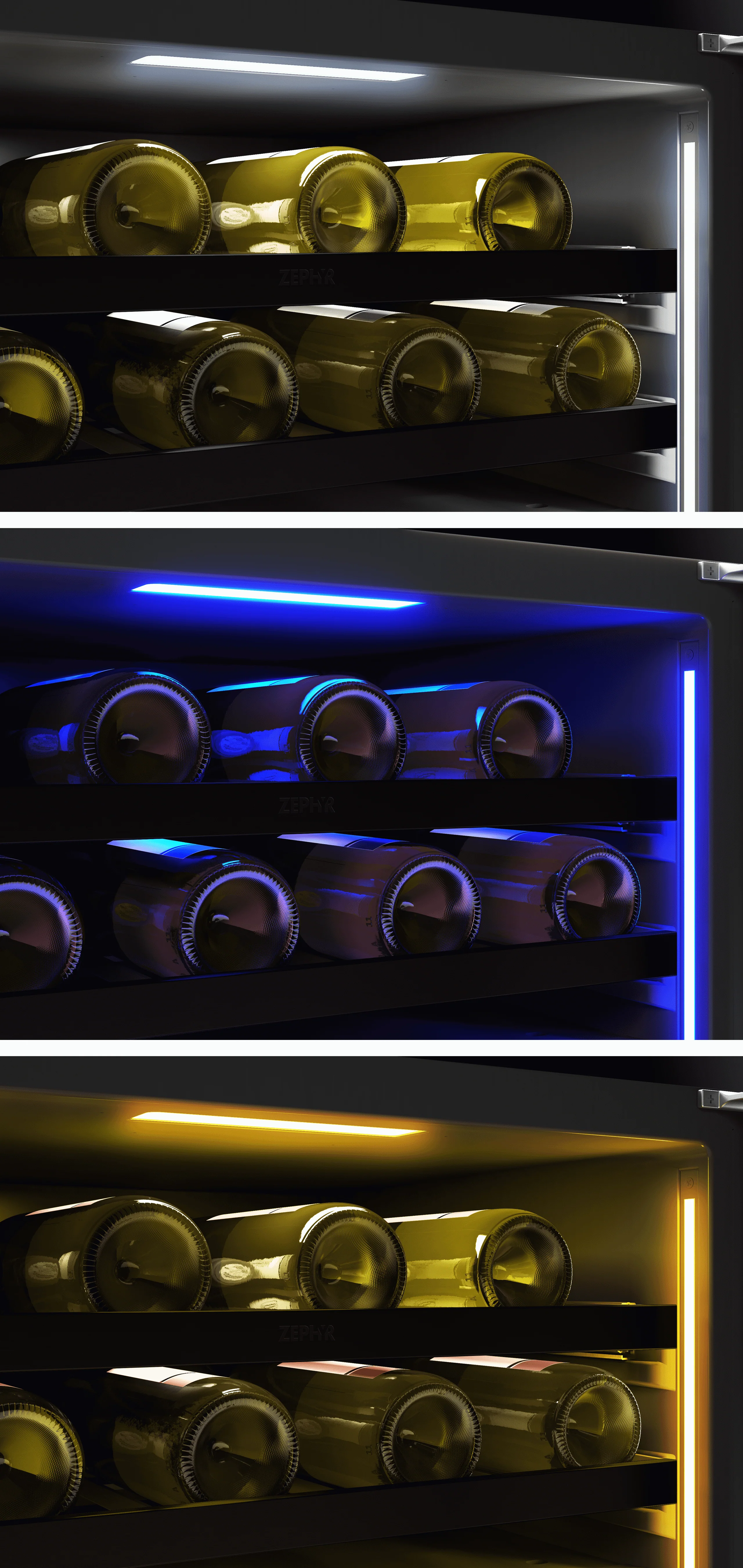Zephyr PRW24C02CPG Presrv Wine Cooler, 24in UC, Panel Ready+Gls, 2Z - Image 13