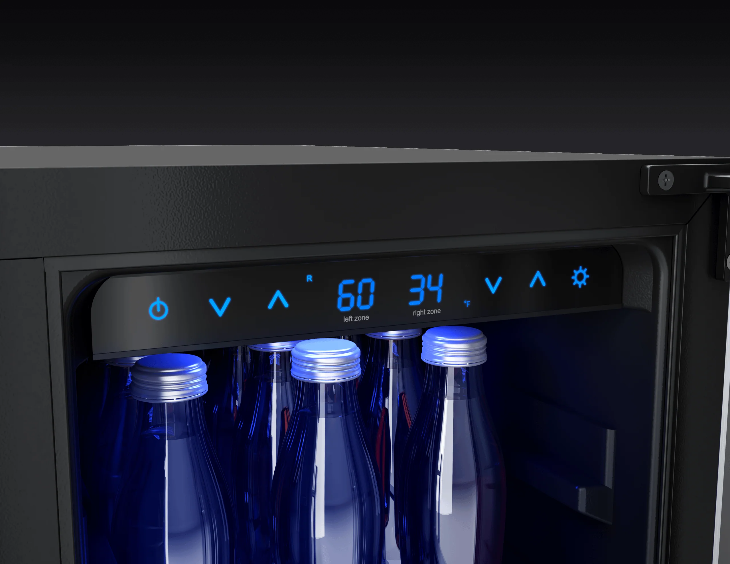 Zephyr PRWB24C32CG Presrv Wine & Bev Cooler, 24in UC, SS+Gls, Fr Dr - Image 8