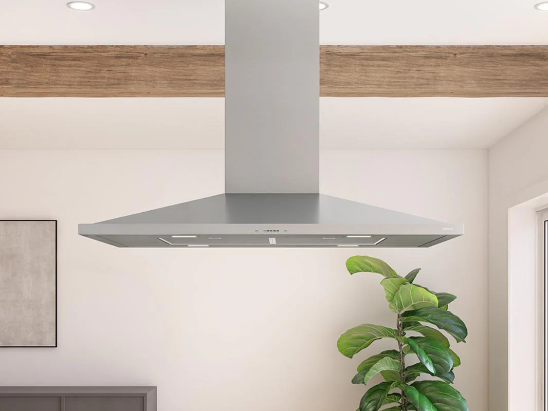 ZAZE42DS Anzio Island, 42in, SS, LED, 600 CFM w/ACT - Image 2