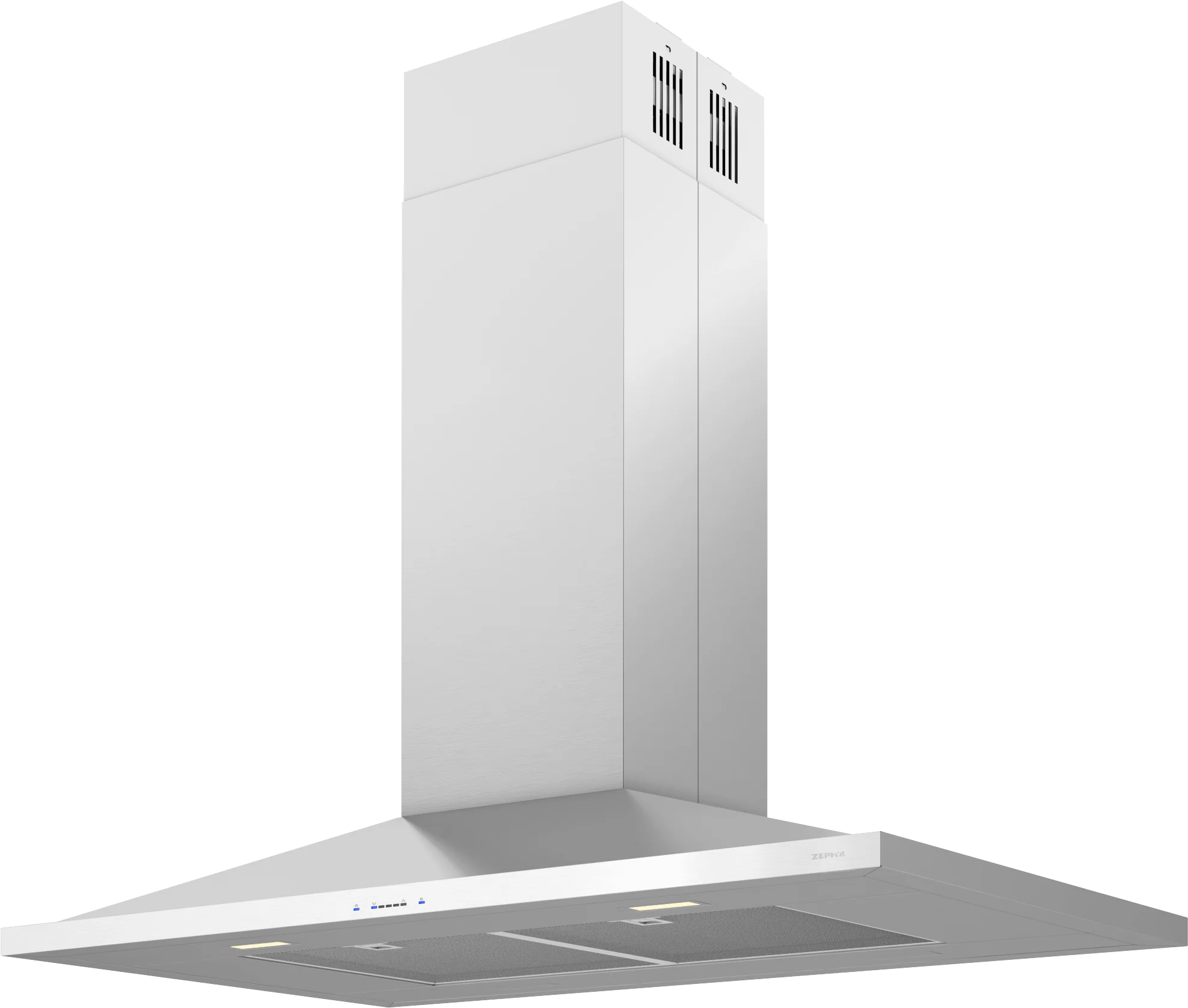 Zephyr ZAZM90DS Anzio Island, 90cm, SS, LED, 600 CFM w/ACT - Image 3