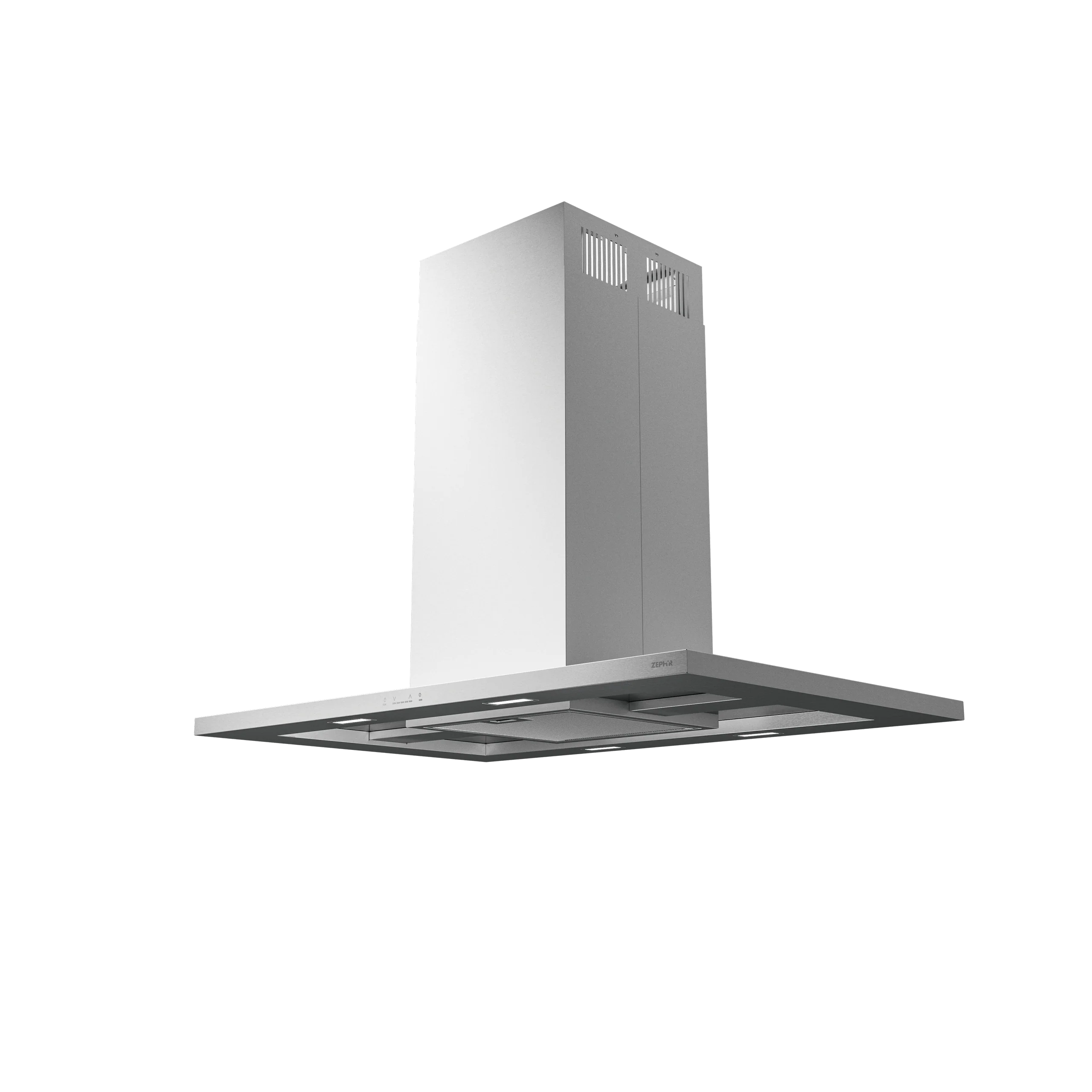Zephyr ZMDE42BS Modena, Island, 42in, SS+Glass, LED, ACT - Image 3