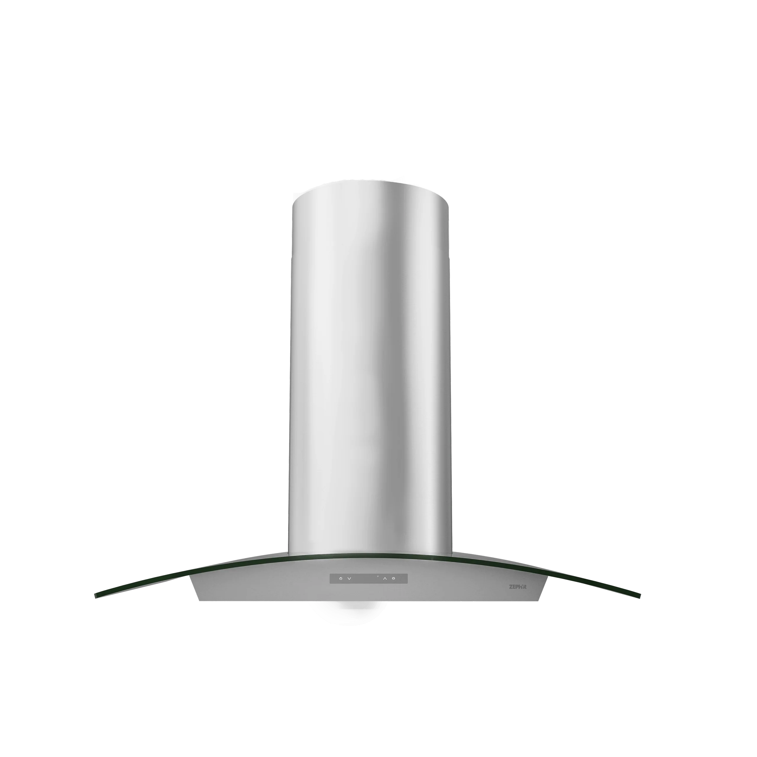 Zephyr ZMIM90CG Milano Connect Wall, 90cm, SS+Glass, LED, ACT