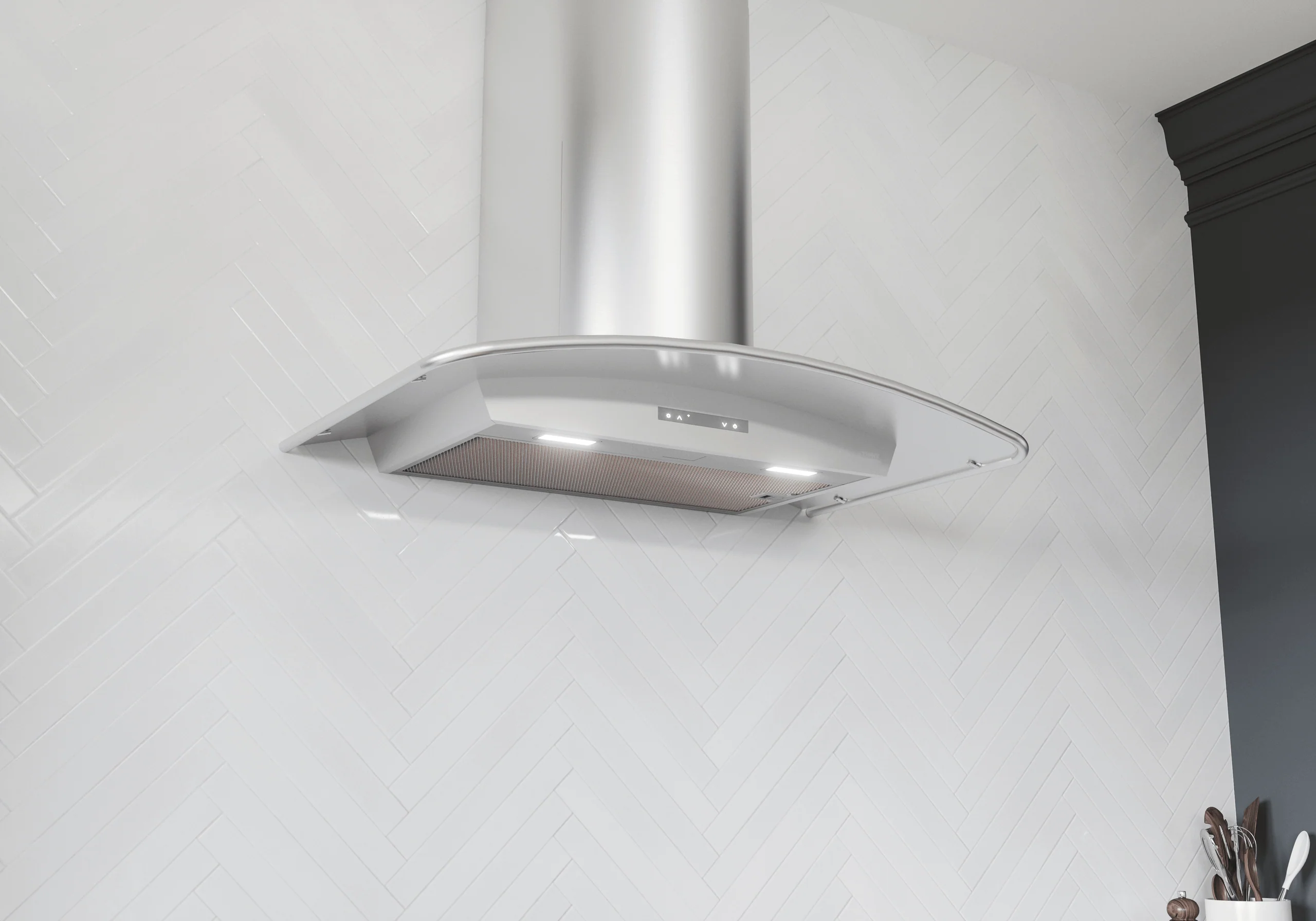 Zephyr ZMIM90CS Milano Connect Wall, 90cm, SS, LED, ACT - Image 7
