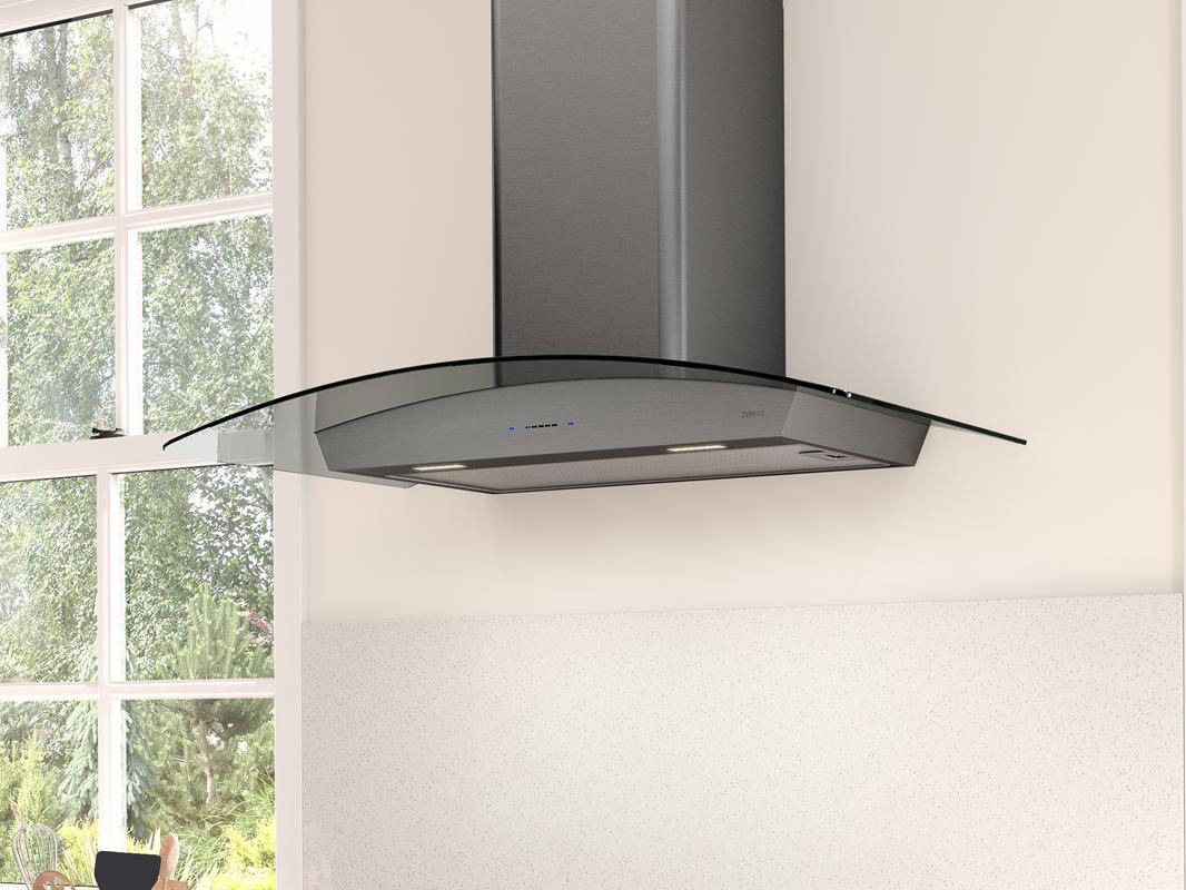 ZRVM90CGC Ravenna Wall, 90cm, SS+Clear Glass, LED - Image 4