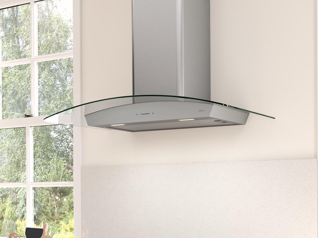 ZRVM90CGC Ravenna Wall, 90cm, SS+Clear Glass, LED - Image 5