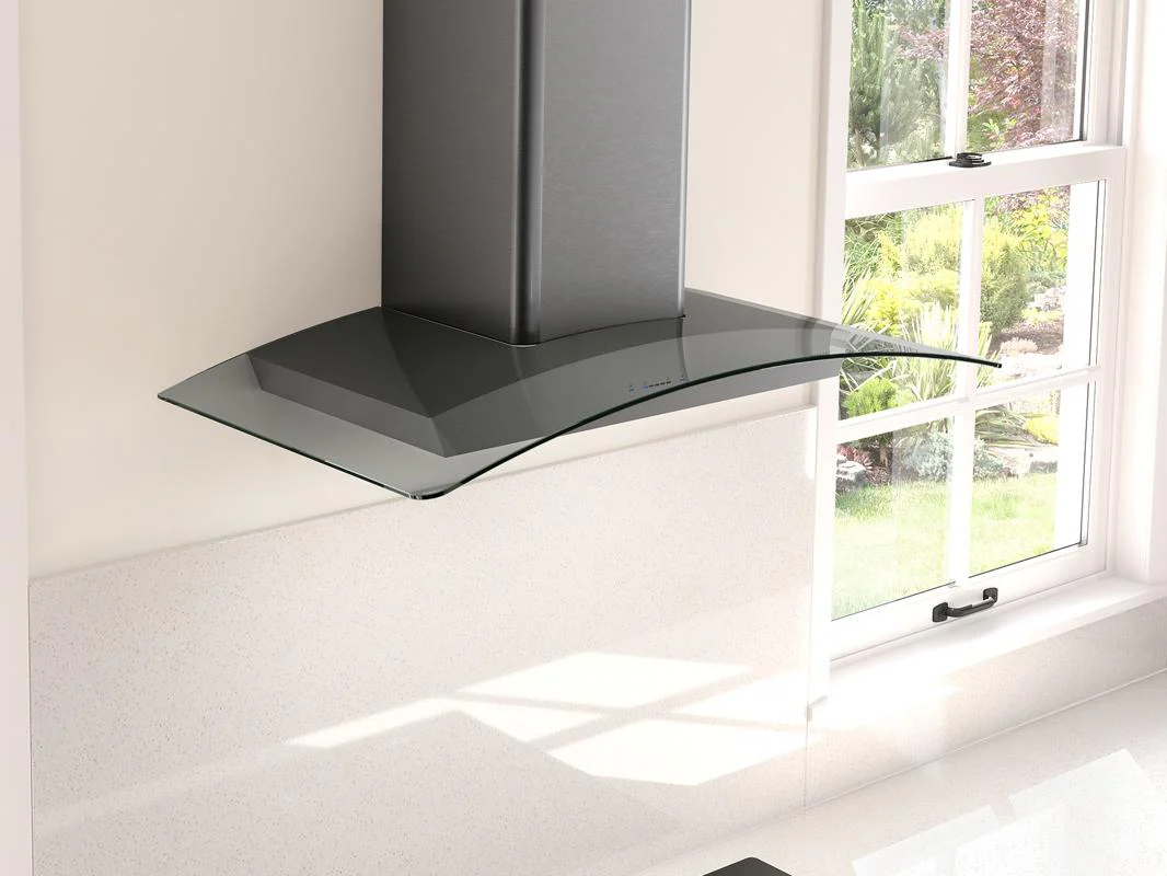 ZRVM90CGC Ravenna Wall, 90cm, SS+Clear Glass, LED - Image 6