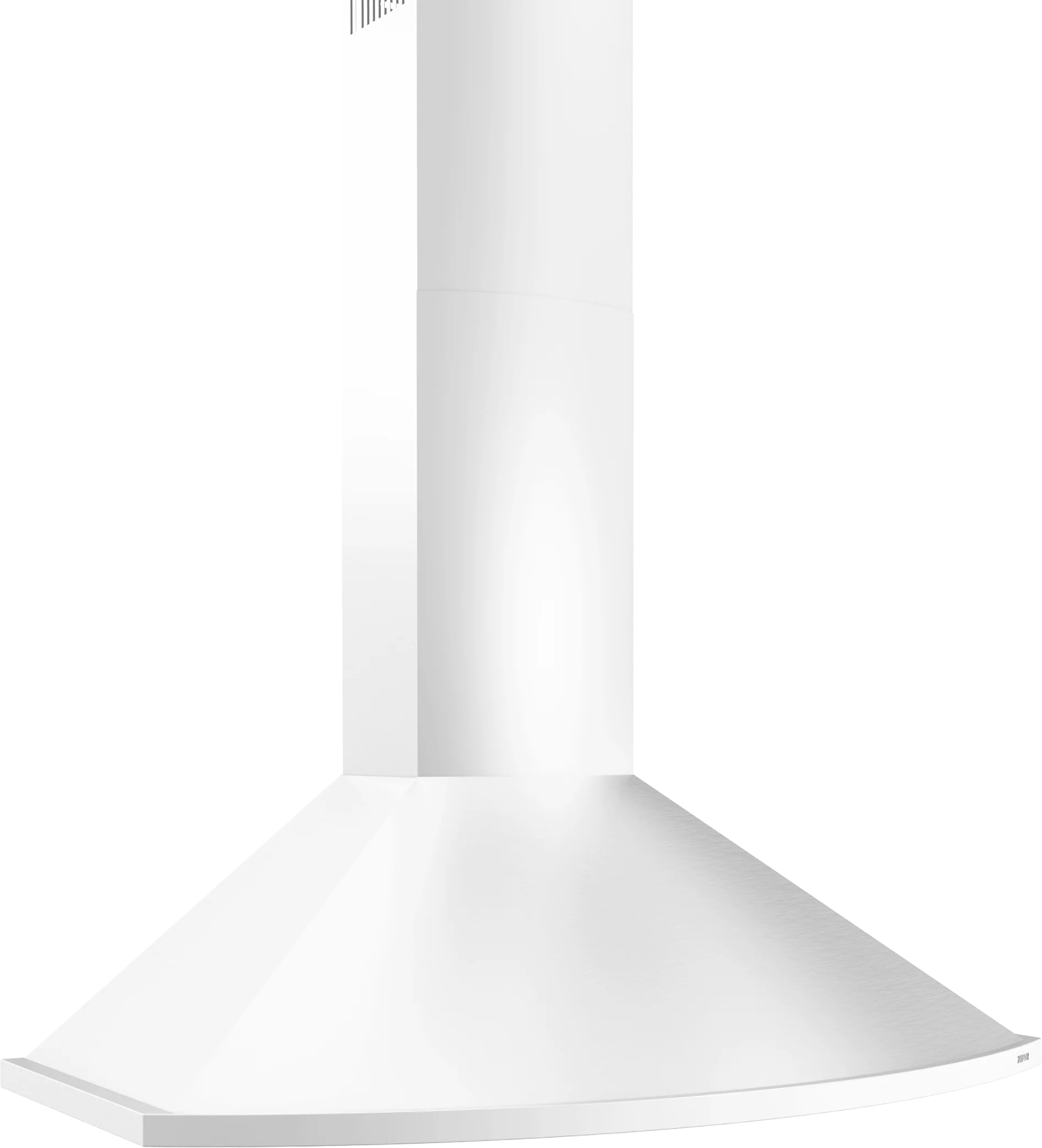 Zephyr ZSAM90FW Savona Wall, 90cm, White, LED, 600 CFM w/ACT - Image 2