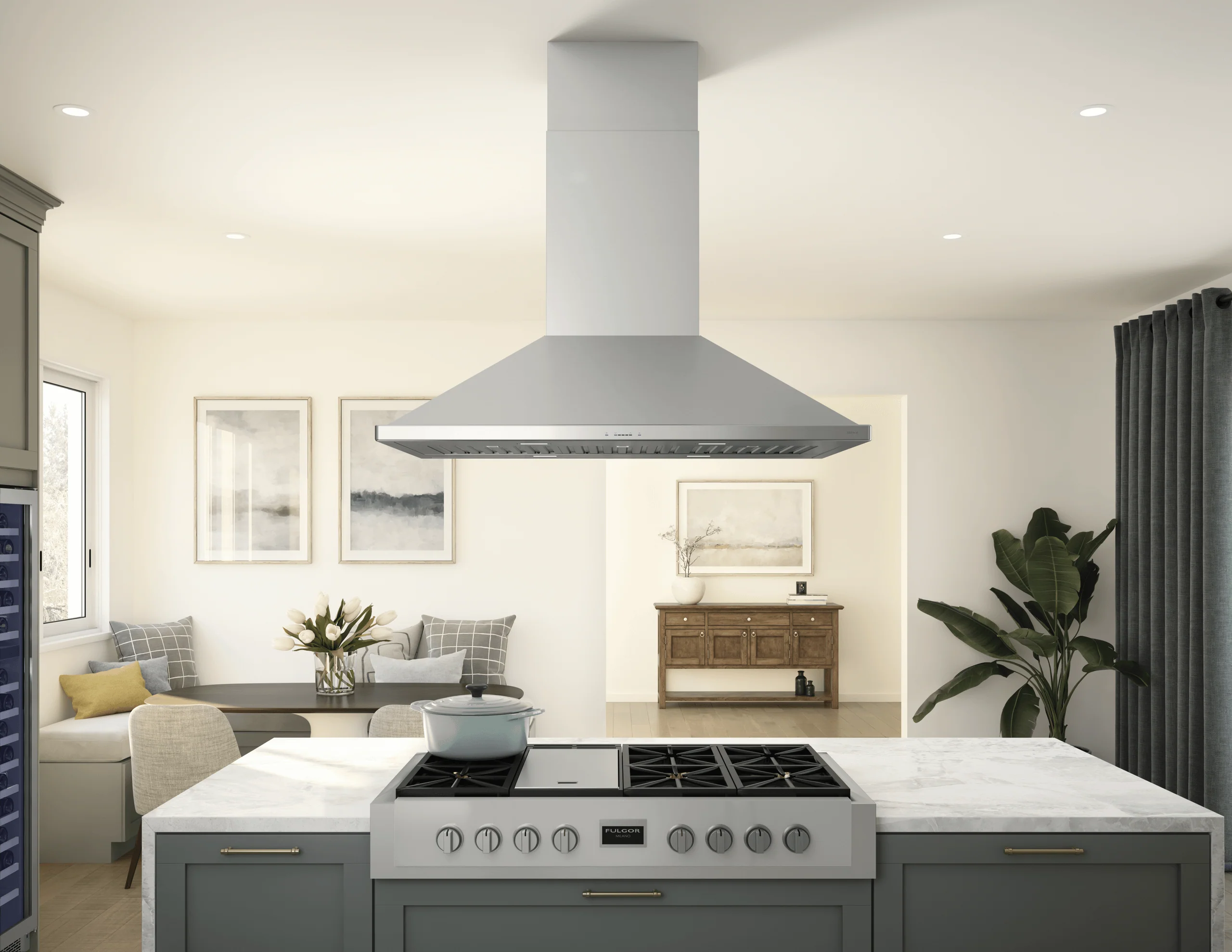 Zephyr ZSLE48CS Siena Pro Island, 48in, SS, LED, ACT - Image 4