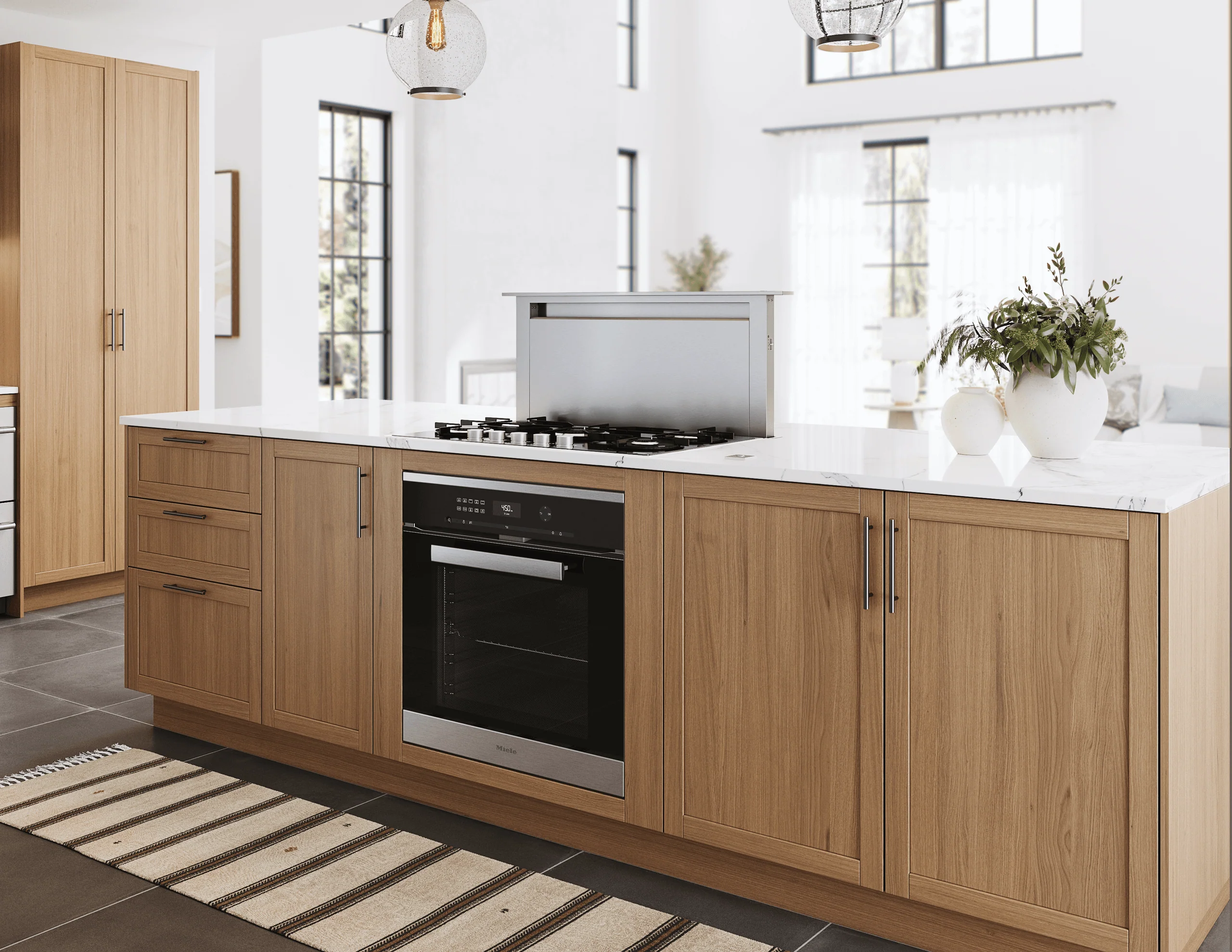 Zephyr ZTVE36AS Treviso Downdraft, 14" rise, 36" Width, SS, 600 CFM - Image 11