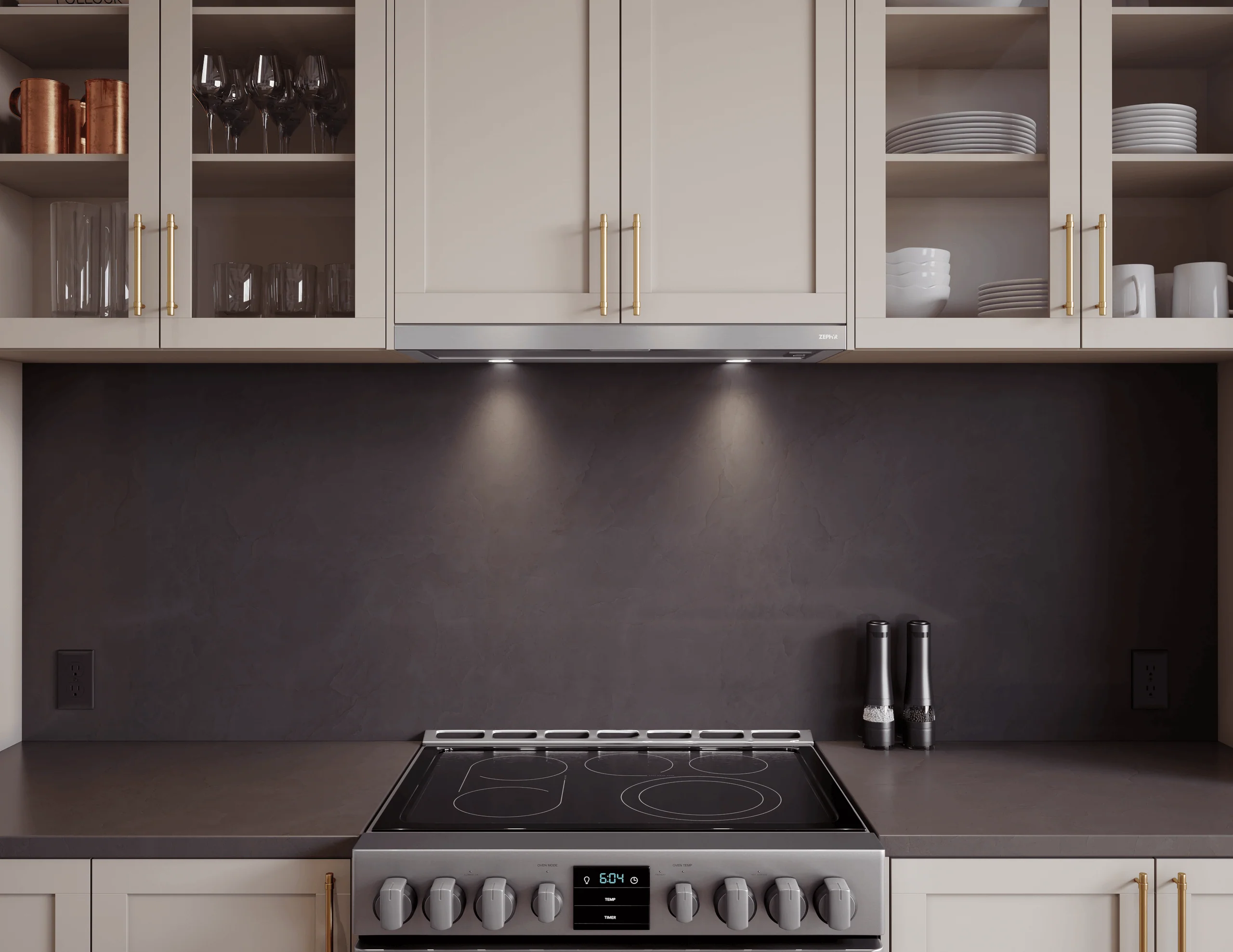 Zephyr ZVAM90AS290 Valina Under Cabinet, 90cm, Stainless Steel - Image 4
