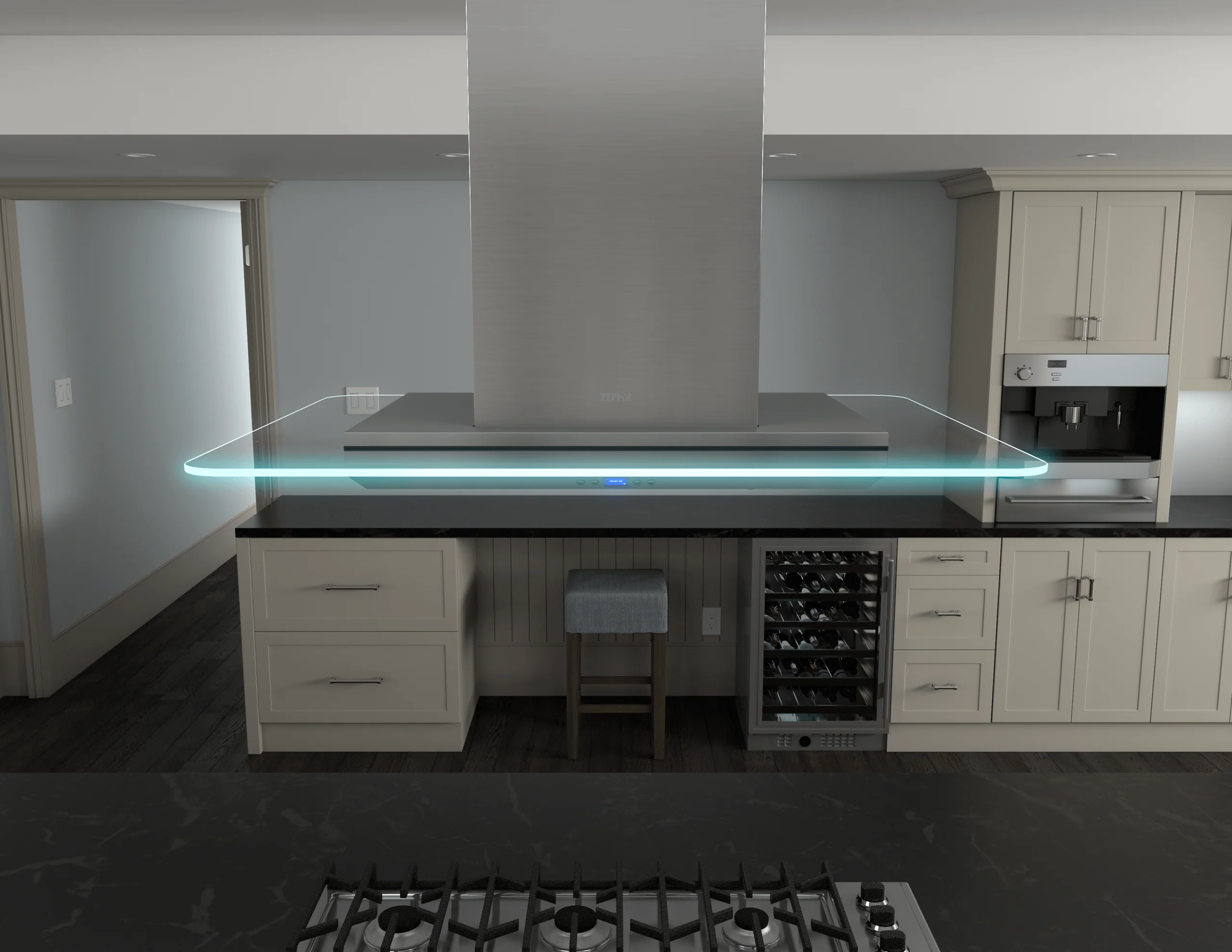 Zephyr ZVNE42AG Verona, Is., 42" SS+Glass, 715 CFM, DCBL, ACT - Image 11